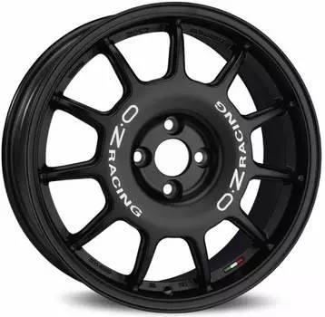 Диск колесный OZ Leggenda 7xR17 4x100 ET37 ЦО68 чёрный матовый W01872200N8