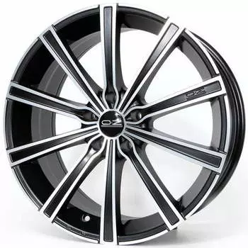 Диск колесный OZ Lounge 10 7,5xR17 5x112 ET50 ЦО75 черный матовый с полированной лицевой частью W8503020454