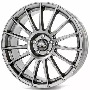 Диск колесный OZ Superturismo LM 7xR17 4x100 ET37 ЦО68 серый тёмный матовый W0188020046