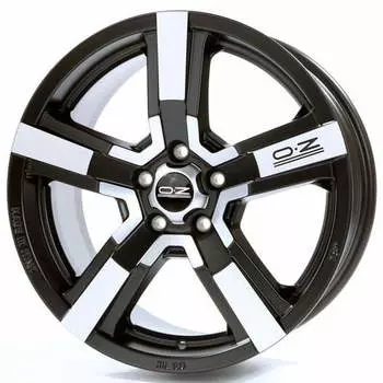 Диск колесный OZ Versilia 9,5xR20 5x114,3 ET40 ЦО79 черный матовый с полированной лицевой частью W0181420254