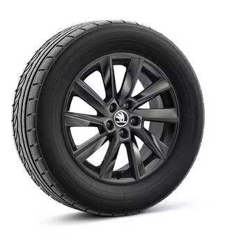 Диск колесный R16 "Stratos" (черный) 60U071496JX2 для Skoda Rapid 2020 -