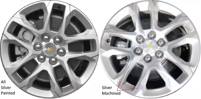 Диск колесный R18 Silver Machined GM для Chevrolet Traverse 2018 -