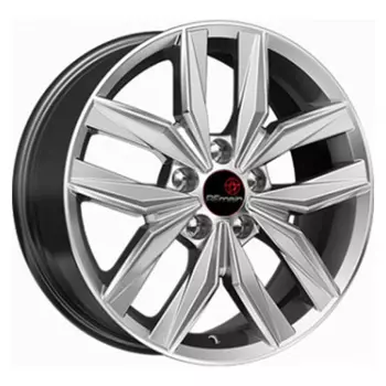 Диск колесный Remain R151 7xR17 5x114.3 ЕТ39 ЦО60.1 черный глянцевый с полированной лицевой частью 15101ZR