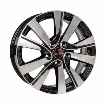Диск колесный Remain R159 7xR17 5x114.3 ЕТ39 ЦО60.1 серый глянцевый с полированной лицевой частью 15900ZR