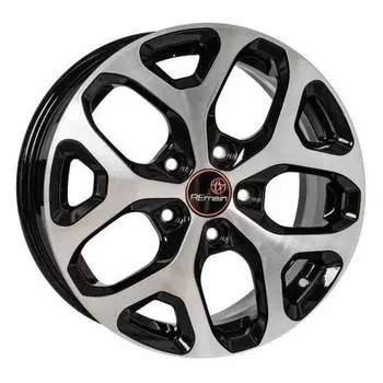 Диск колесный Remain R174 6,5xR16 5x114,3 ET50 ЦО66,1 черный глянцевый с полированной лицевой частью 17400AR