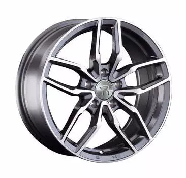 Диск колесный Replay A121 8,5xR19 5x112 ET28 ЦО66,6 серый глянцевый с полированной лицевой частью 042133-160019006