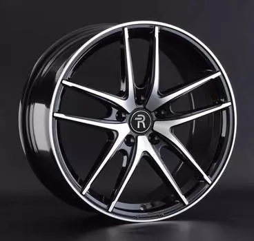 Диск колесный Replay A134 8xR18 5x112 ET39 ЦО66,6 черный глянцевый с полированной лицевой частью 042682-160021006