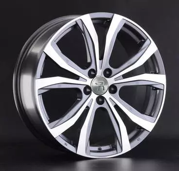 Диск колесный Replay A135 9xR20 5x112 ET33 ЦО66,6 серый глянцевый с полированной лицевой частью 042678-160019006