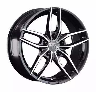 Диск колесный Replay A140 9xR20 5x112 ET20 ЦО66,6 черный глянцевый с полированной лицевой частью 080479-160021006