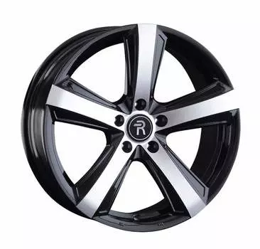 Диск колесный Replay A143 8xR18 5x112 ET25 ЦО66,6 черный глянцевый с полированной лицевой частью 079811-160021006