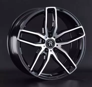 Диск колесный Replay A147 8xR18 5x112 ET25 ЦО66,6 черный глянцевый с полированной лицевой частью 042774-160021006