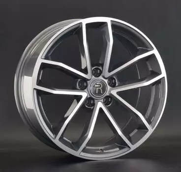 Диск колесный Replay A154 8,5xR19 5x112 ET32 ЦО66,6 серый глянцевый с полированной лицевой частью 080820-040019006