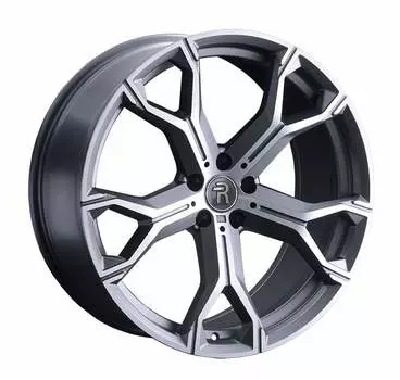Диск колесный Replay A166 9,5xR21 5x112 ET31 ЦО66,6 серый глянцевый с полированной лицевой частью 081109-040019006