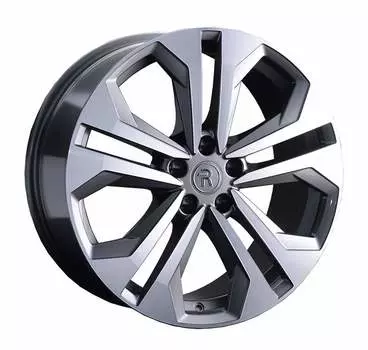Диск колесный Replay A203 8,5xR19 5x112 ET28 ЦО66,6 серый глянцевый с полированной лицевой частью 080243-070492006