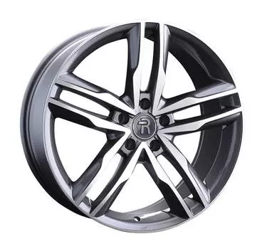 Диск колесный Replay A34 8,5xR19 5x112 ET36 ЦО57,1 серый глянцевый с полированной лицевой частью 079814-160019006