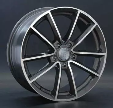 Диск колесный Replay A41 8xR17 5x112 ET39 ЦО66,6 серый глянцевый с полированной лицевой частью 013837-070019006