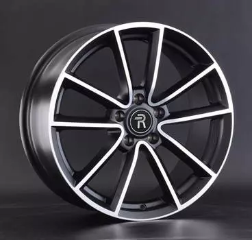 Диск колесный Replay A41 8xR18 5x112 ET39 ЦО66,6 черный матовый с полированной лицевой частью 027999-070021006