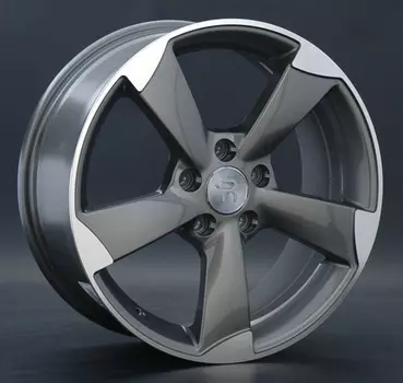 Диск колесный Replay A56 7,5xR17 5x112 ET45 ЦО66,6 серый глянцевый с полированной лицевой частью 033562-070019006