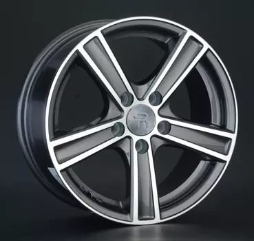 Диск колесный Replay A62 7xR16 5x112 ET35 ЦО57,1 серый глянцевый с полированной лицевой частью 014686-160492006