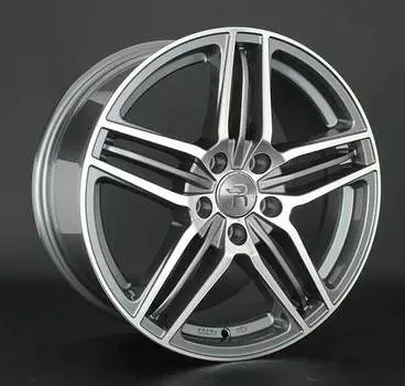 Диск колесный Replay A91 8xR17 5x112 ET39 ЦО66,6 серый глянцевый с полированной лицевой частью 030181-040019006