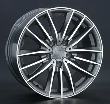 Диск колесный Replay B120 8xR17 5x120 ET30 ЦО72,6 серый глянцевый с полированной лицевой частью 016734-040023005