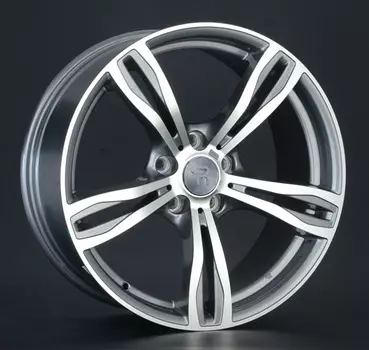 Диск колесный Replay B129 8xR18 5x120 ET20 ЦО72,6 серый глянцевый с полированной лицевой частью 028250-070023001