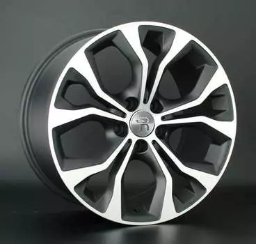 Диск колесный Replay B151 9xR19 5x120 ET48 ЦО74,1 черный матовый с полированной лицевой частью 029446-160023005