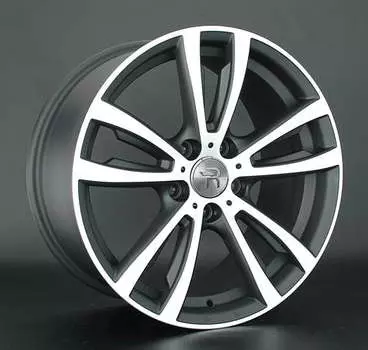 Диск колесный Replay B169 9xR19 5x120 ET48 ЦО74,1 черный матовый с полированной лицевой частью 029437-160023005