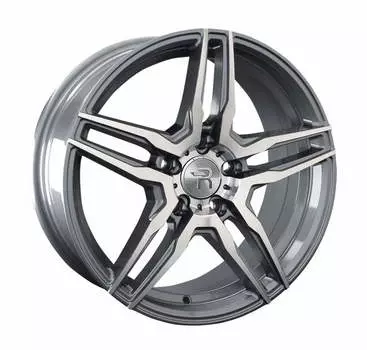 Диск колесный Replay B175 7,5xR17 5x120 ET37 ЦО72,6 серый глянцевый с полированной лицевой частью 035825-040023005