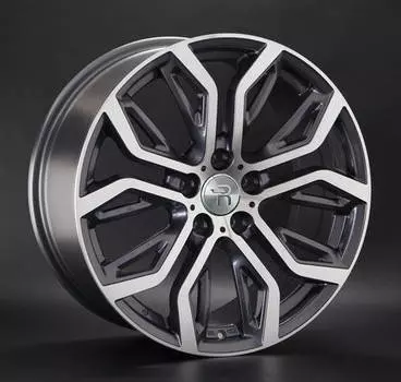 Диск колесный Replay B185 9xR19 5x120 ET48 ЦО74,1 серый глянцевый с полированной лицевой частью 035567-160024005