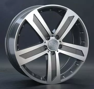 Диск колесный Replay B196 8xR19 5x112 ET47 ЦО66,6 серый глянцевый с полированной лицевой частью 036265-050731005