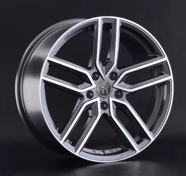 Диск колесный Replay B217 8xR18 5x120 ET30 ЦО72,6 серый глянцевый с полированной лицевой частью 042751-160711005