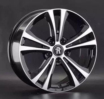 Диск колесный Replay B230 7,5xR18 5x120 ET45 ЦО72,6 черный глянцевый с полированной лицевой частью 044790-160023005