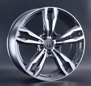 Диск колесный Replay B231 8,5xR19 5x120 ET38 ЦО72,6 серый глянцевый с полированной лицевой частью 045742-160023005