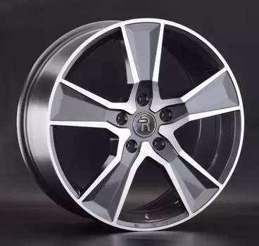 Диск колесный Replay B252 8xR20 5x112 ET27 ЦО66,6 серый глянцевый с полированной лицевой частью 080143-040802005