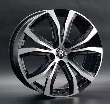 Диск колесный Replay B254 8xR20 5x112 ET27 ЦО66,6 чёрный глянцевый с полированной лицевой частью 078742-160711005