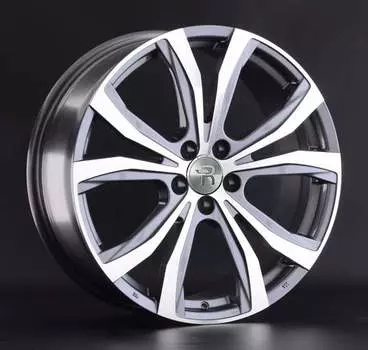 Диск колесный Replay B254 8xR20 5x112 ET27 ЦО66,6 серый глянцевый с полированной лицевой частью 078741-160711005