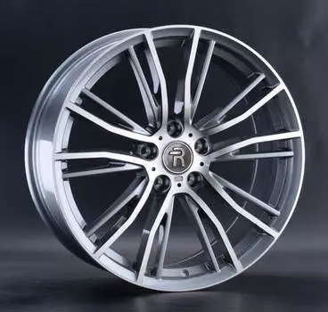 Диск колесный Replay B256 8,5xR20 5x120 ET38 ЦО72,6 серый глянцевый с полированной лицевой частью 046302-210023005