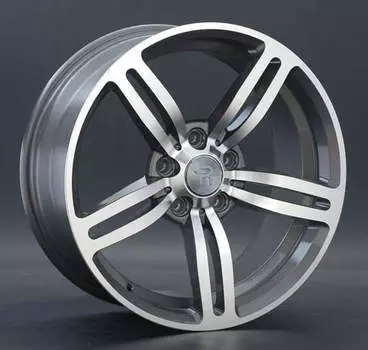 Диск колесный Replay B58 8xR17 5x120 ET20 ЦО72,6 серый глянцевый с полированной лицевой частью 033355-070023001