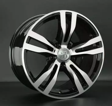 Диск колесный Replay B99 7,5xR17 5x120 ET37 ЦО72,6 черный глянцевый с полированной лицевой частью 030185-040023005