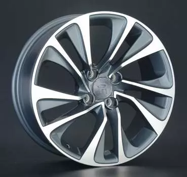Диск колесный Replay CI29 7xR17 4x108 ET26 ЦО65,1 серый глянцевый с полированной лицевой частью 022238-030033008
