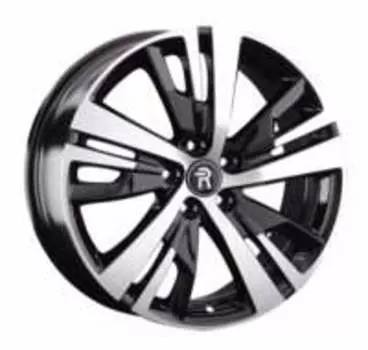 Диск колесный Replay CI59 7.5xR18 5x108 ET49 ЦО65.1 чёрный глянцевый с полированной лицевой частью 082242-160033008