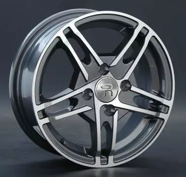 Диск колесный Replay DS3 6xR15 4x98 ET35 ЦО58,6 серый глянцевый с полированной лицевой частью 036359-010708008
