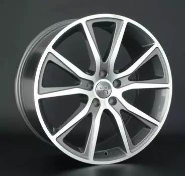 Диск колесный Replay FD104 8,5xR20 5x114,3 ET44 ЦО63,3 серый глянцевый с полированной лицевой частью 030112-070132016