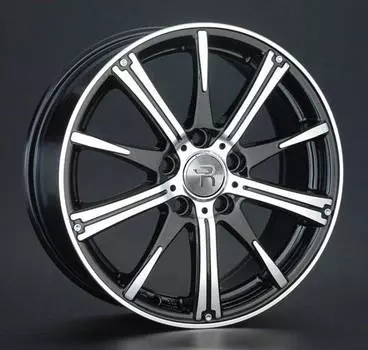 Диск колесный Replay FD129 6xR15 4x108 ET47,5 ЦО63,3 черный глянцевый с полированной лицевой частью 035732-160132003