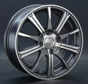 Диск колесный Replay FD129 6xR15 4x108 ET47,5 ЦО63,3 серый глянцевый с полированной лицевой частью 035731-160132003