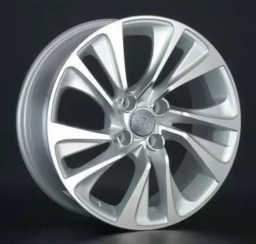 Диск колесный Replay FD132 7xR17 4x108 ET37,5 ЦО63,3 серебристый с полированной лицевой частью 036496-990603003