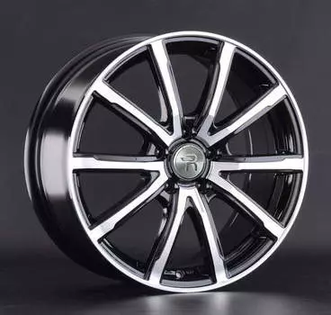Диск колесный Replay FD151 7xR17 5x108 ET52,5 ЦО63,3 черный глянцевый с полированной лицевой частью 042713-160603003