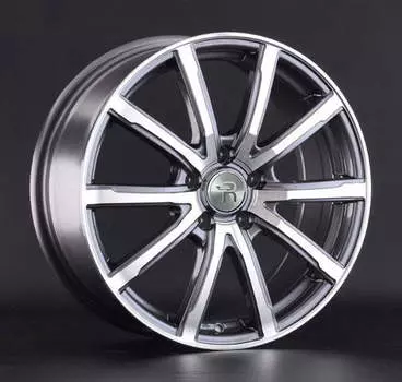 Диск колесный Replay FD151 7xR17 5x108 ET52,5 ЦО63,3 серый глянцевый с полированной лицевой частью 042667-160603003