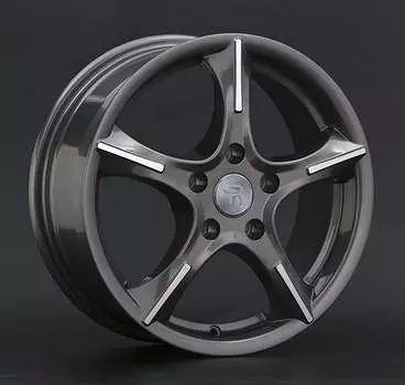 Диск колесный Replay HND145 6,5xR16 5x114,3 ET53 ЦО67,1 серый тёмный с полированной лицевой частью 025637-040143004